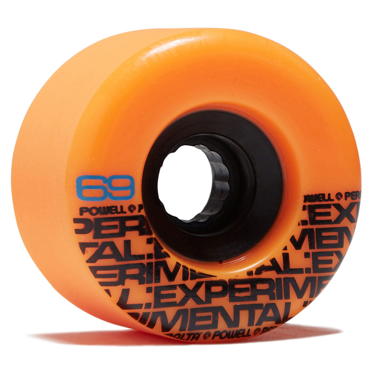 Powell-Peralta Downhill Beta Paster 78a Longboard Wheels - Orange - 69mm image 1