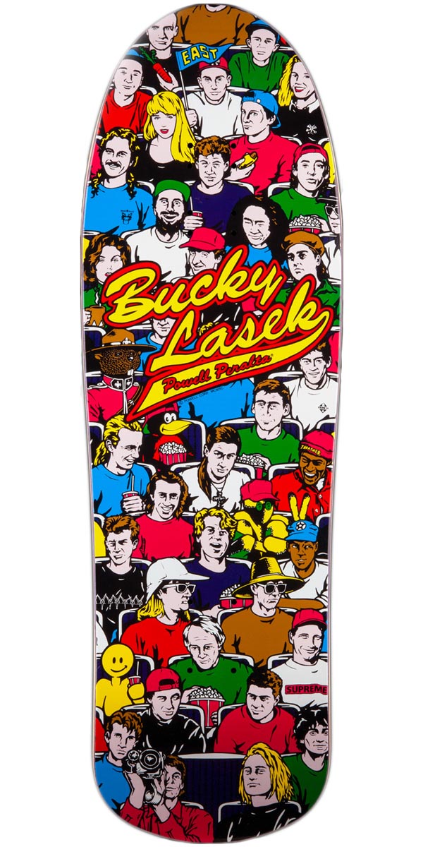 Powell-Peralta Bucky Lasek Stadium '02' Reissue Skateboard Deck - Purple - 9.82