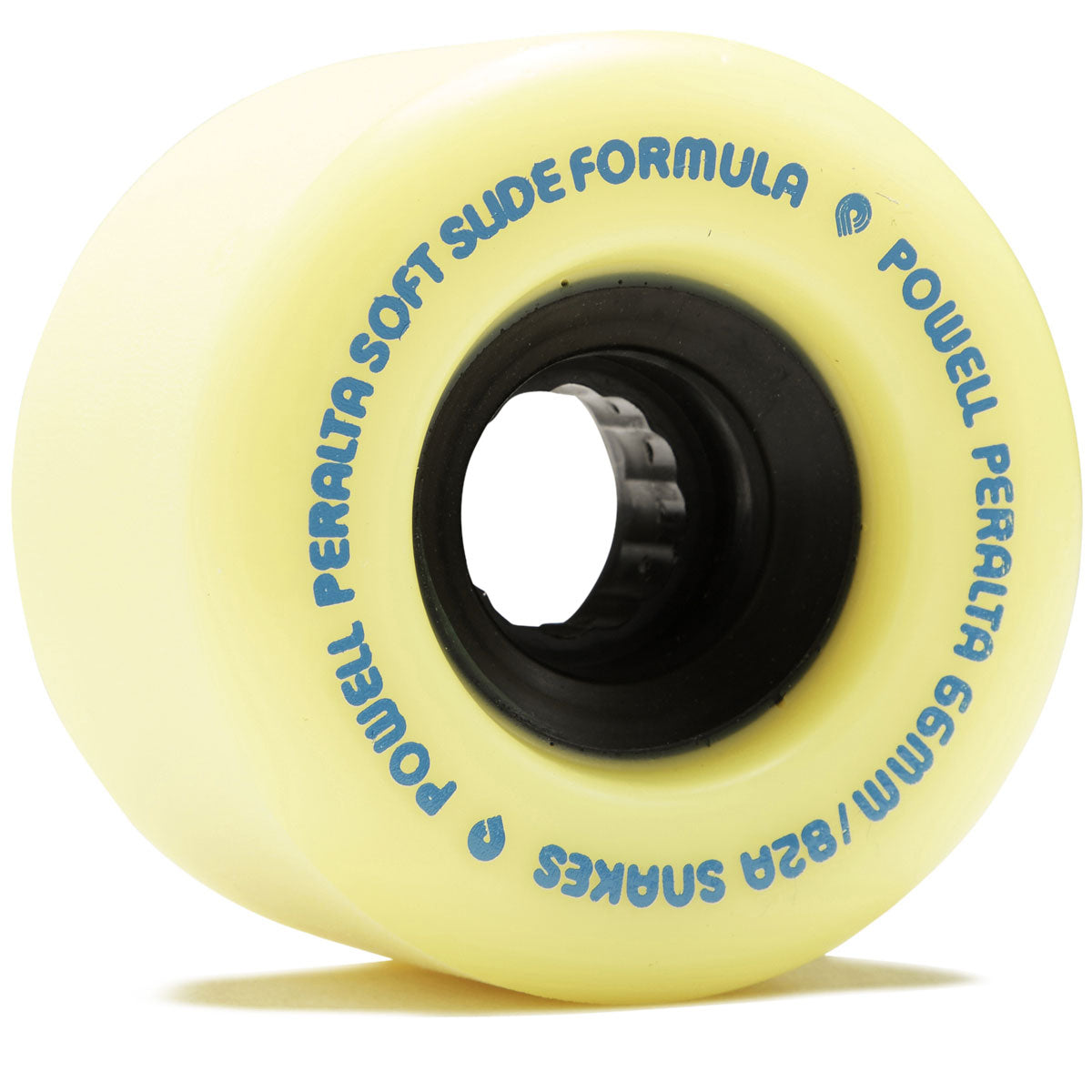 Powell-Peralta Snakes 82A Longboard Wheels - Yellow - 66mm image 1