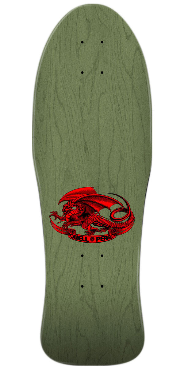 Powell-Peralta Steve Caballero Chinese Dragon 21 Skateboard Deck - Sage Green - 10.00