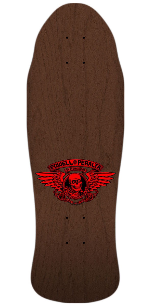 Powell-Peralta Steve Caballero Street Dragon 21 Skateboard Deck - Red/Brown Stain - 9.625