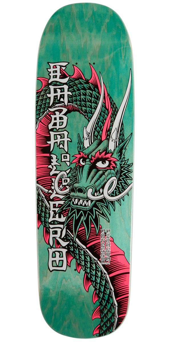 Powell-Peralta Steve Caballero Ban This 13 Skateboard Deck - Teal Stain - 9.265