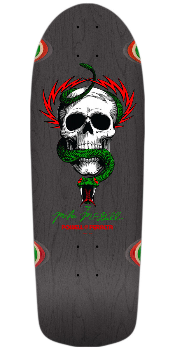 Powell-Peralta Mike McGill OG Skull & Snake 13 Skateboard Deck - Gray Stain - 10.00