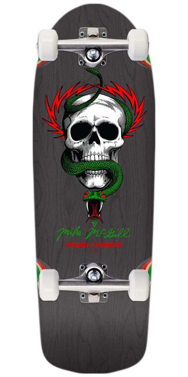 Powell-Peralta Mike McGill OG Skull & Snake 13 Skateboard Complete - Gray Stain - 10.00