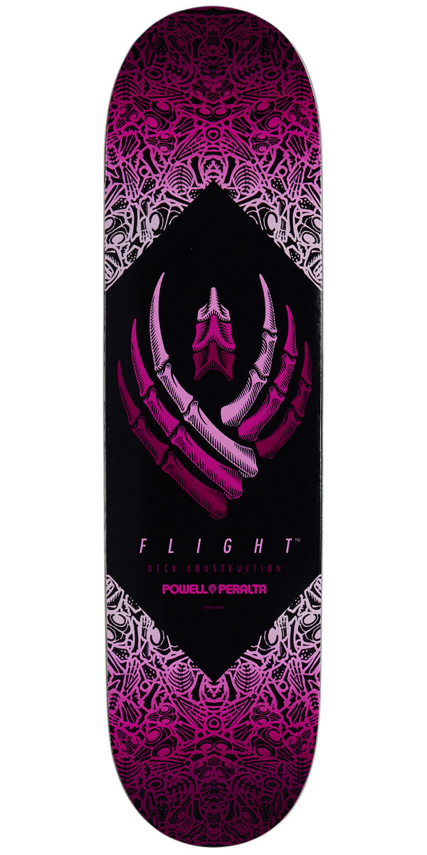 Powell-Peralta Flight Bones Shape 247 Skateboard Deck - Pink - 8.00