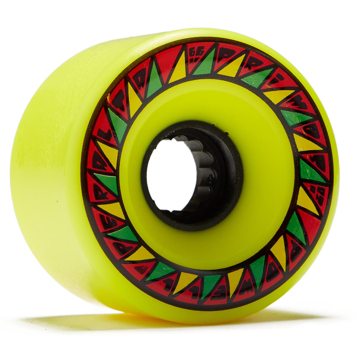 Powell-Peralta Primo 82a Longboard Wheels - Yellow - 66mm image 1