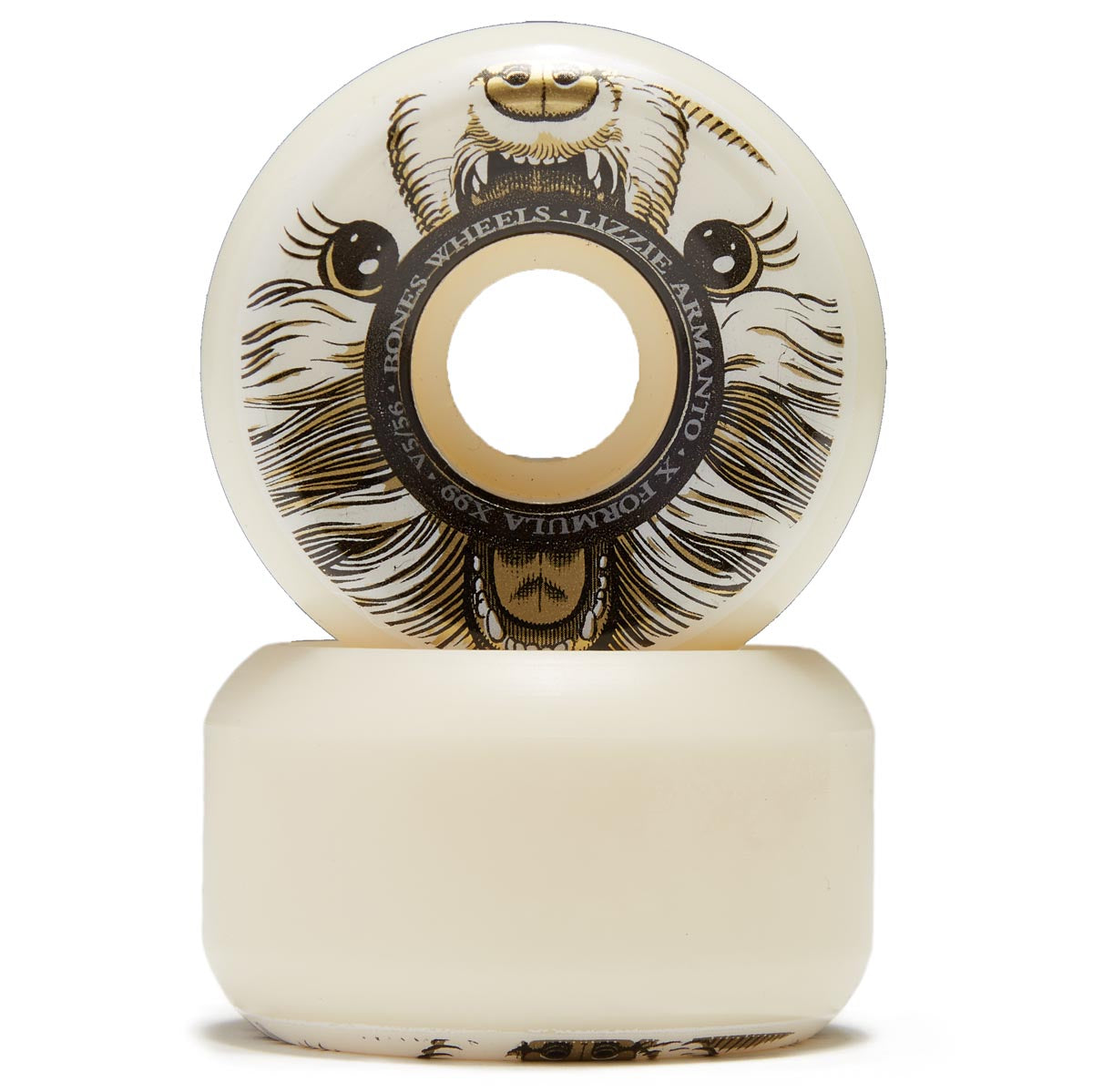 Bones X-Formula Lizzie Armanto Alma Mutter 99a V5 Sidecut Skateboard Wheels - 56mm image 2