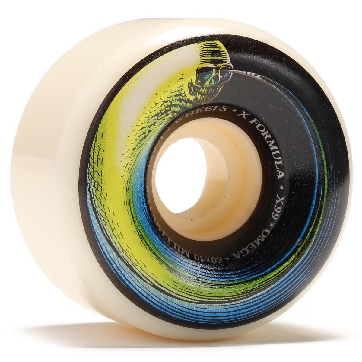 Bones X-Fomula Omega 99a Skateboard Wheels - 60mm image 1