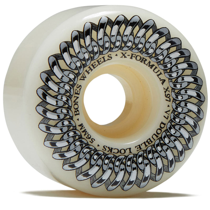 Bones X Formula Double Lock 97a V7 Skateboard Wheels - 56mm
