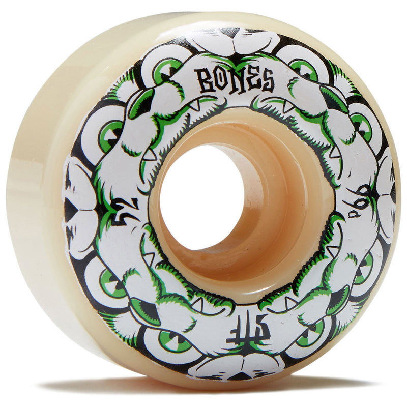 Bones 4 Dog Night 99a V4 Wide Skateboard Wheels - 52mm