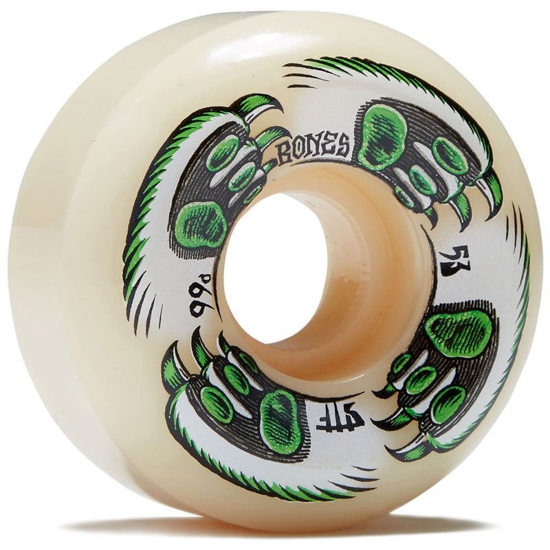 Bones Kitty Twister 99a V5 Sidecut Skateboard Wheels - 53mm