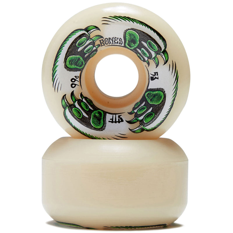 Bones Kitty Twister 99a V5 Sidecut Skateboard Wheels - 53mm