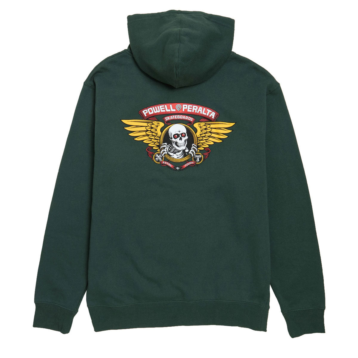 Powell-Peralta Winged Ripper Hoodie - Alpine Green image 1