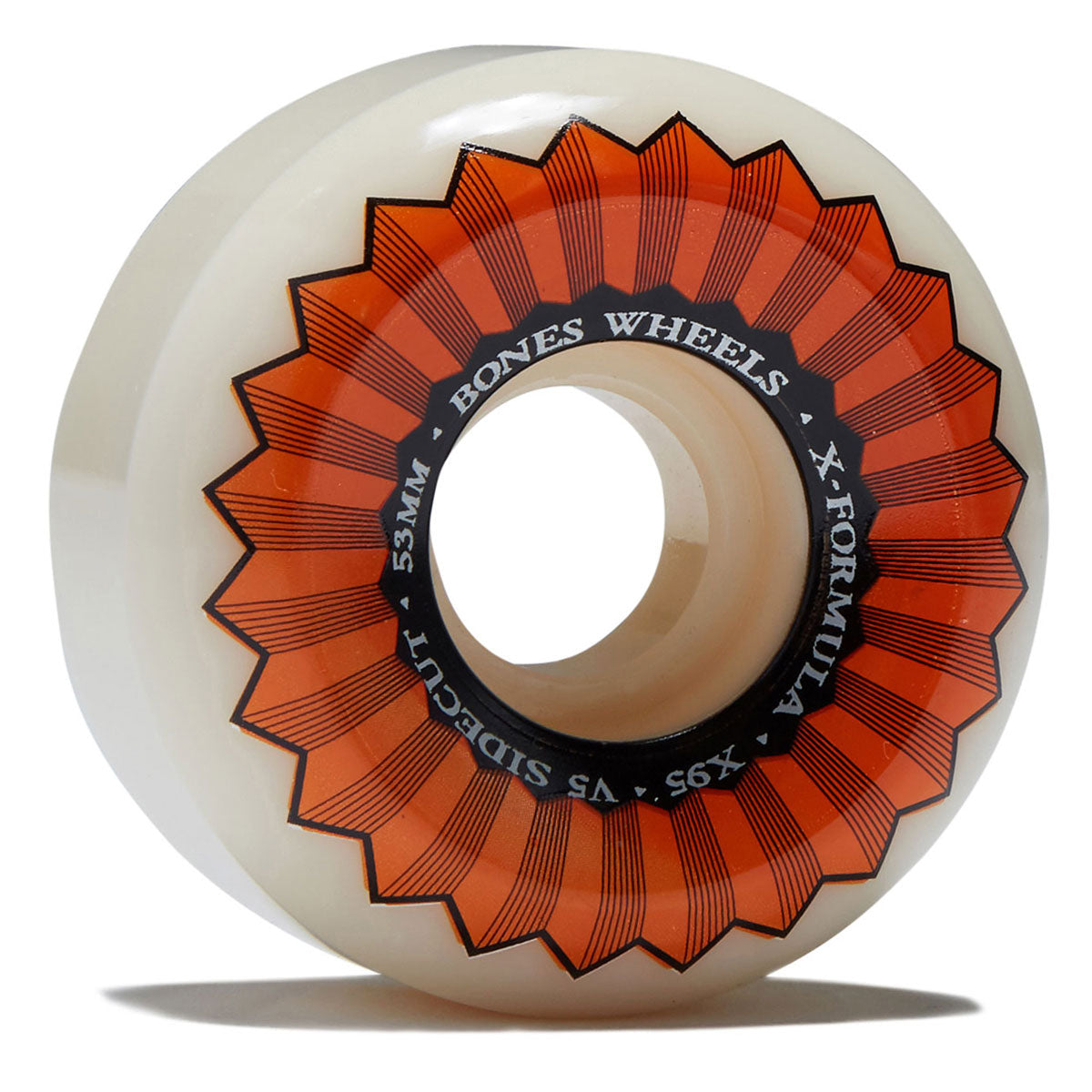 Bones X Formula Sidecuts 95a V5 Sidecut Skateboard Wheels - 53mm image 1