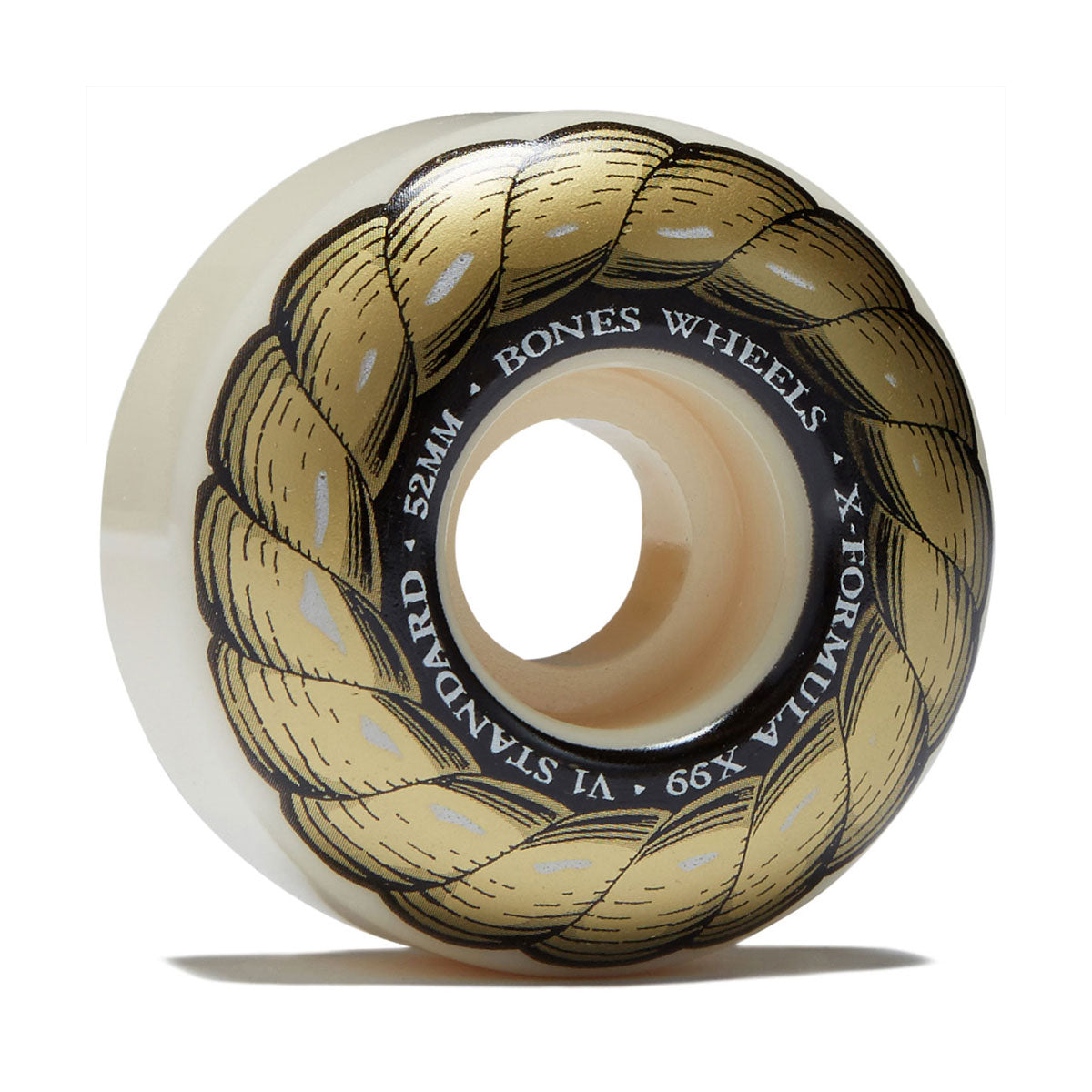 Bones X Formula Standards 99a V1 Skateboard Wheels - 52mm image 1