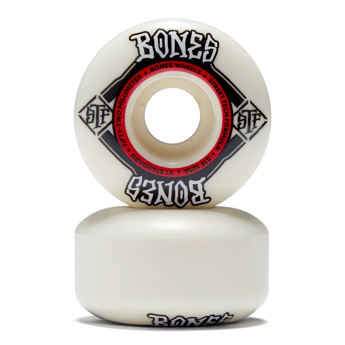 Bones STF Standards 103a V1 Skateboard Wheels - 52mm image 2