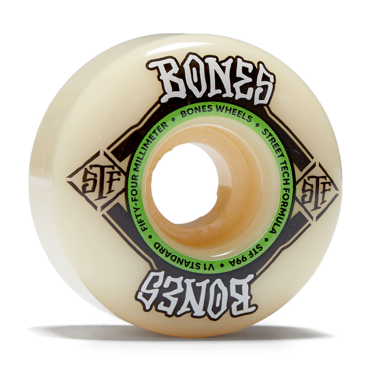 Bones STF Standards 99a V1 Skateboard Wheels - 54mm image 1