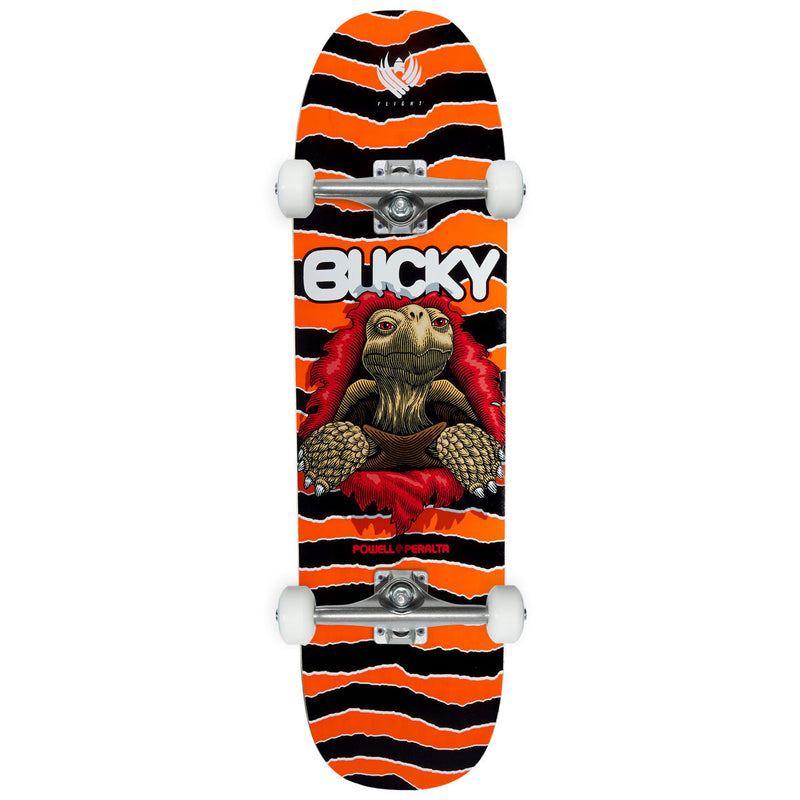 Powell-Peralta Flight Bucky Lasek Tortoise 04 Skateboard Complete - Orange/Black - 8.62