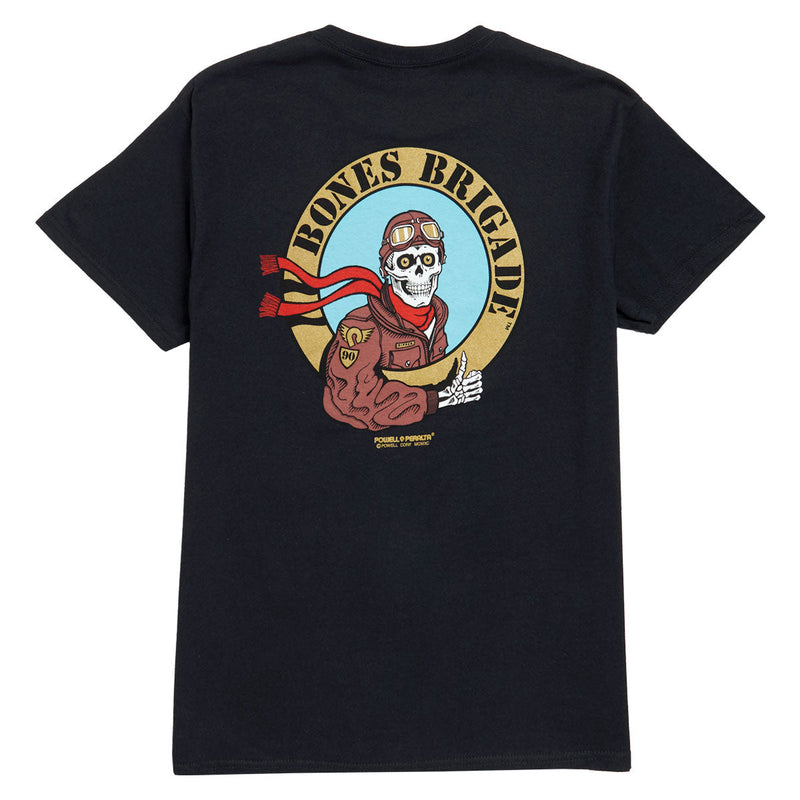 Bones Brigade Ripper Pilot T-Shirt - Black