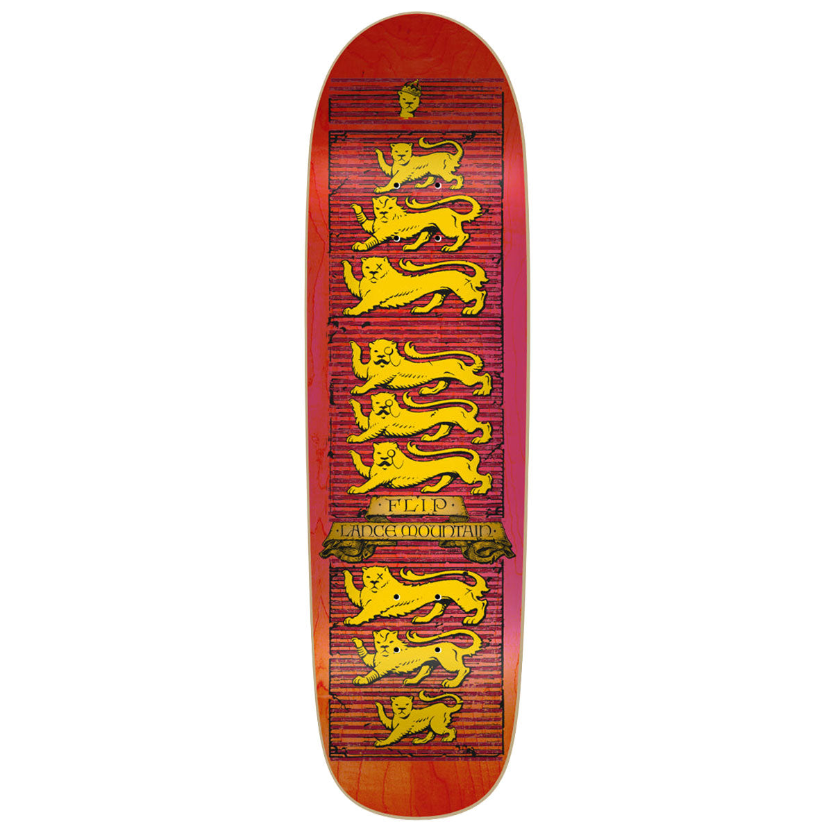 Flip Lions Mountain Skateboard Deck - 8.75
