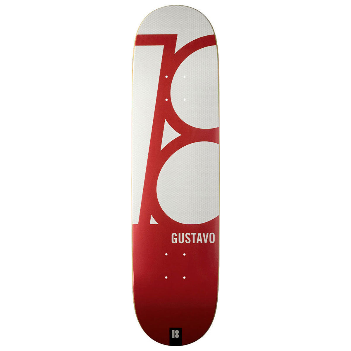 Plan B Angled Gustavo Skateboard Deck - 8.00