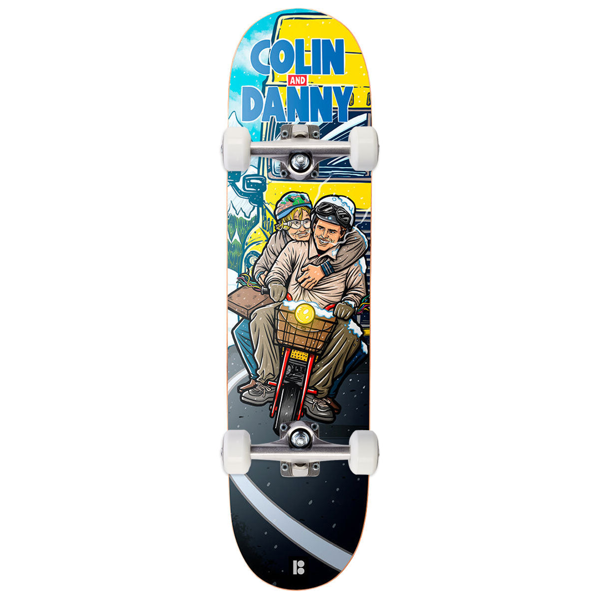 Plan B Dumb Dumber Skateboard Complete - 8.25
