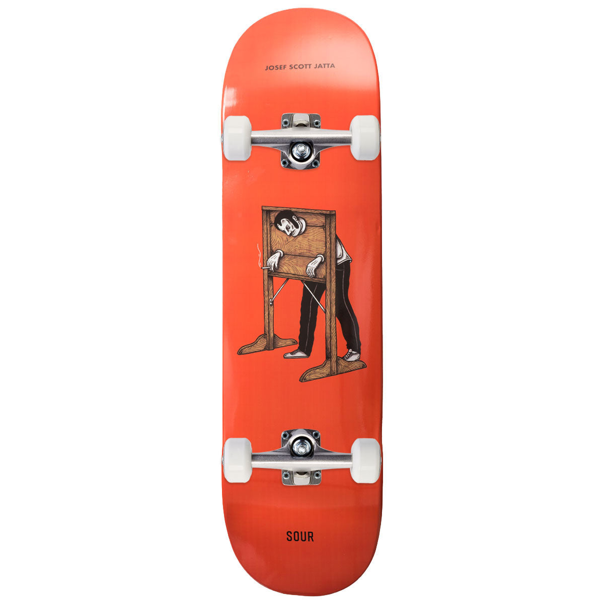 Sour Solution Josef Guillotine Square Skateboard Complete - 8.50