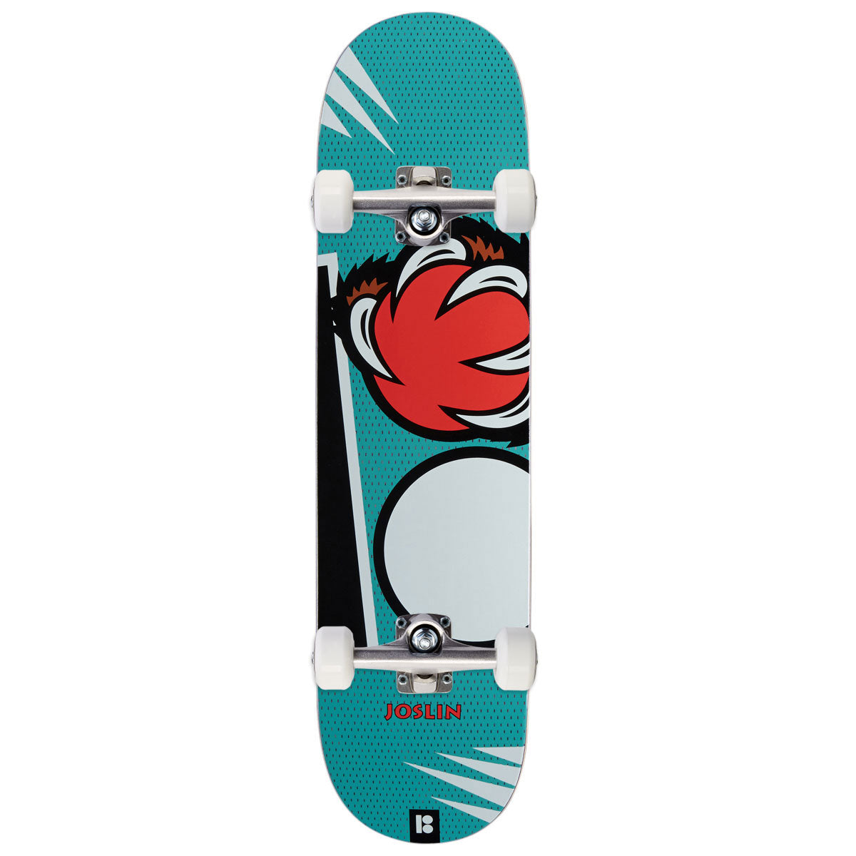 Plan B Grizz Joslin Twin Skateboard Complete - 8.00