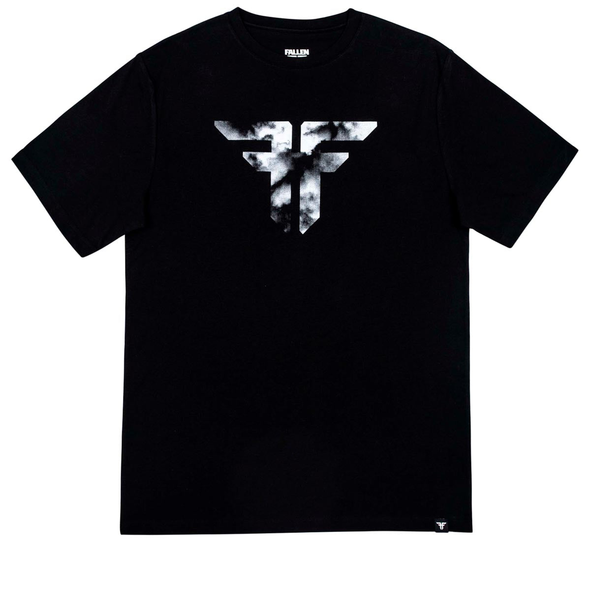 Fallen Trademark T-Shirt - Black/Smoke image 1