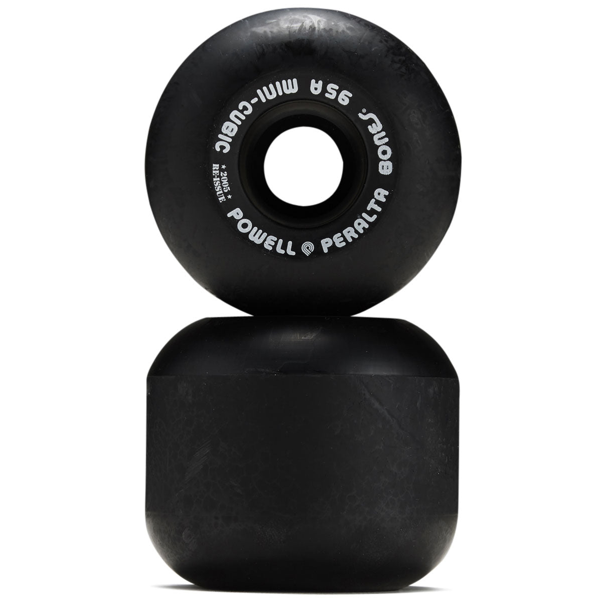 Powell Peralta Mini Cubics 95A Skateboard Wheels - Black - 64mm image 2