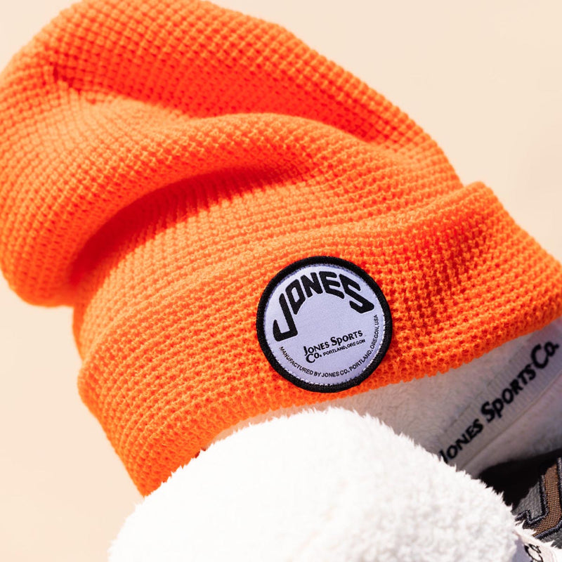 Jones Circle Patch Beanie - Orange