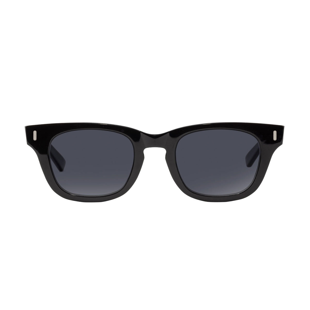 Decade Earl 50s Sunglasses - Gloss Black Acetate/Grey CR39 image 2