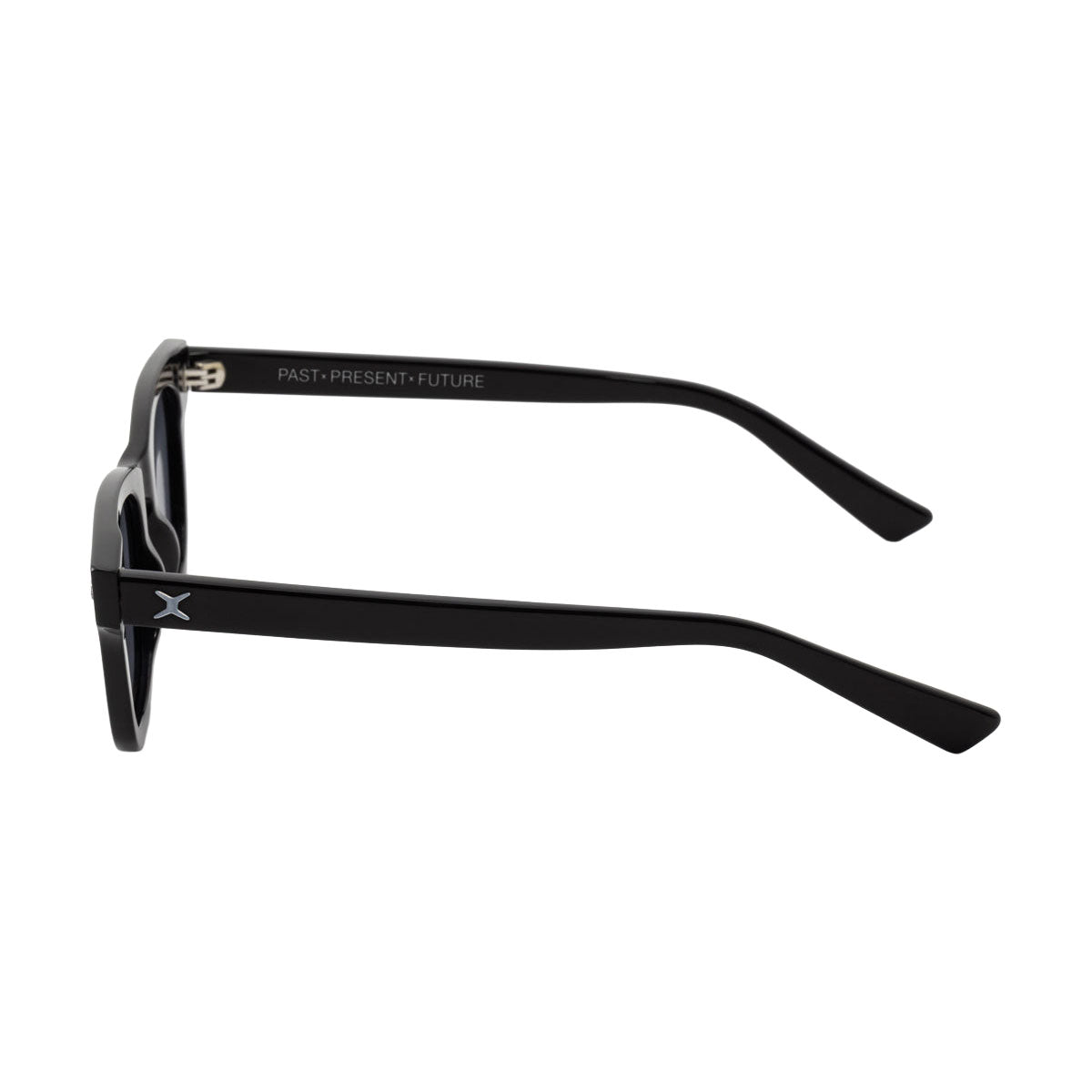 Decade Earl 50s Sunglasses - Gloss Black Acetate/Grey CR39 image 3