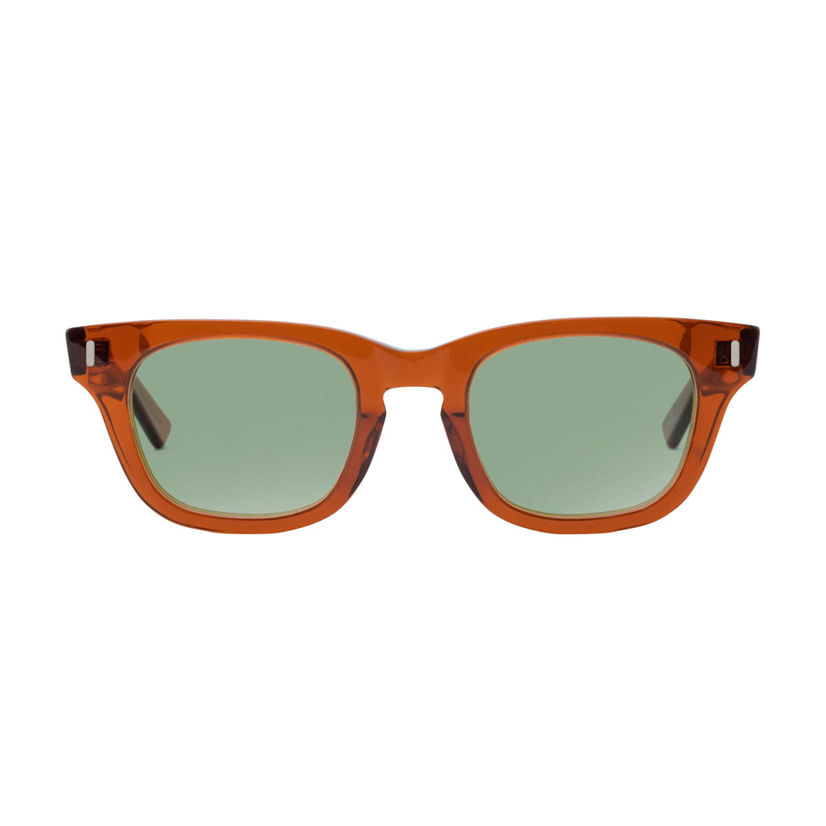 Decade Earl 50s Sunglasses - Coffee Acetate/Green CR39 image 2
