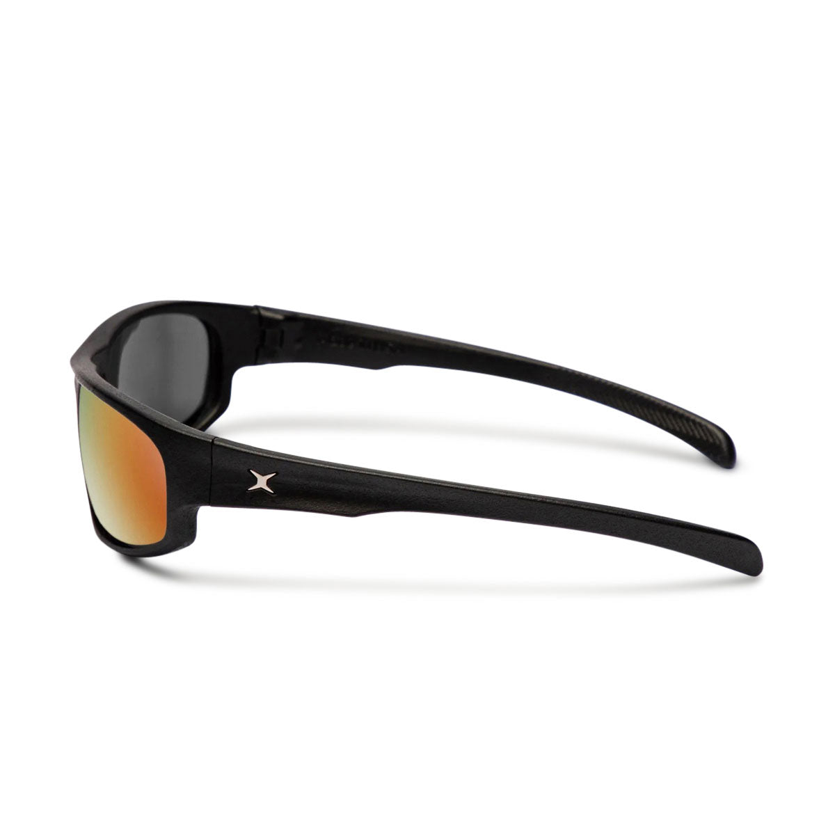 Decade Carsen 00s Sunglasses - Matte Black Nylon/Red Mirror Polycarbonate image 3