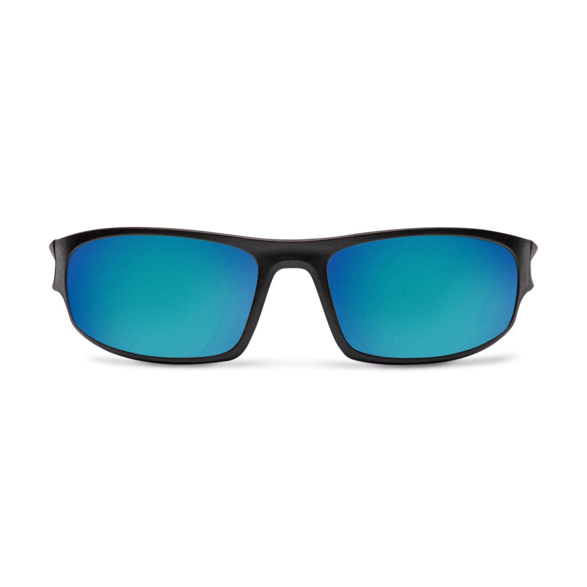 Decade Carsen 00s Sunglasses - Matte Black Nylon/Blue Mirror Polycarbonate image 2