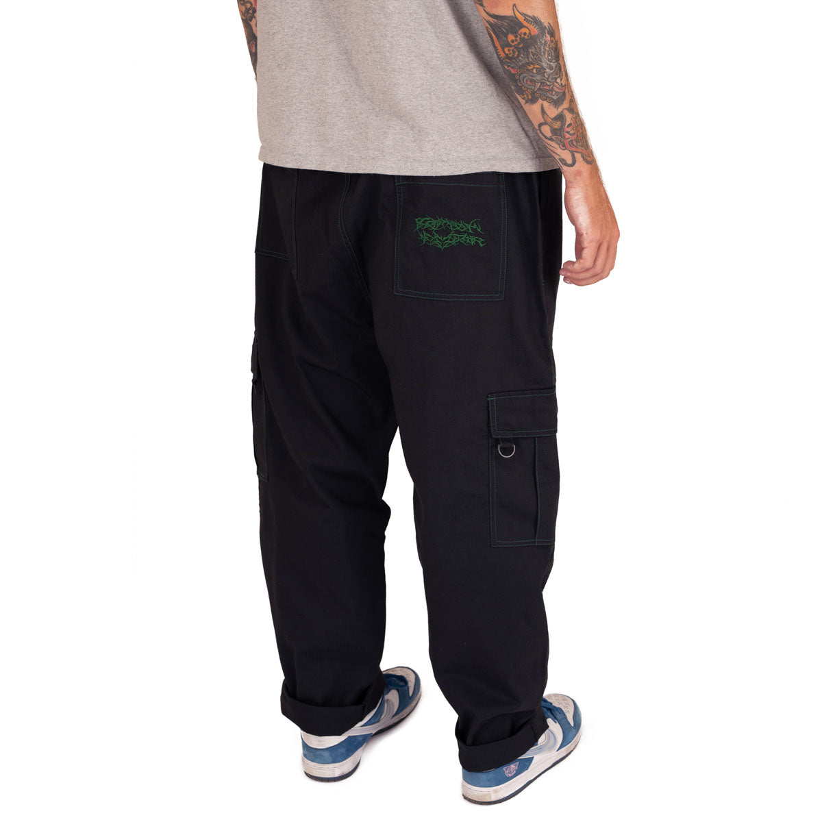 CCS Chandler Ripstop Cargo Pants - Black/Green – Daddies Board Shop