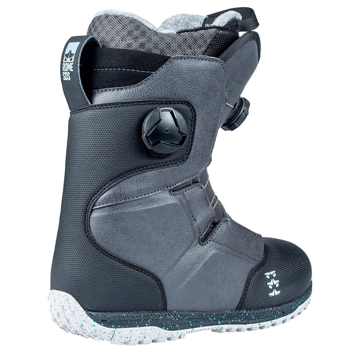 Rome SDS Womens Bodega Boa 2024 Snowboard Boots - Black image 3