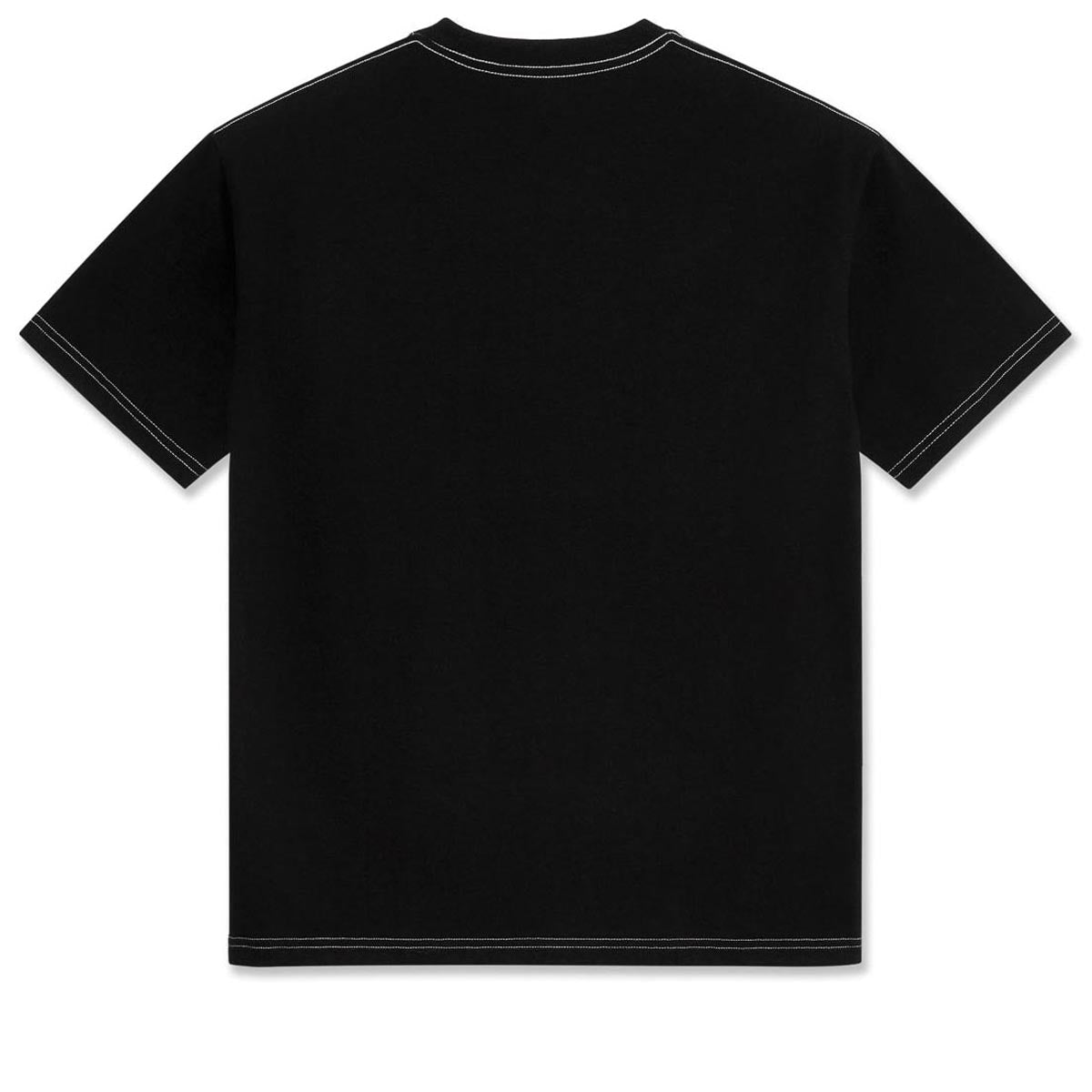 Last Resort AB Small Atlas Contrast Stitch T-Shirt - Black image 2