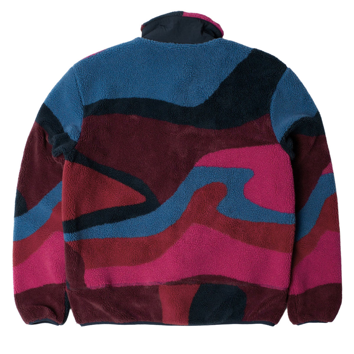 By Parra Full FTP Booster Polar Fleece Jacket - Red image 2