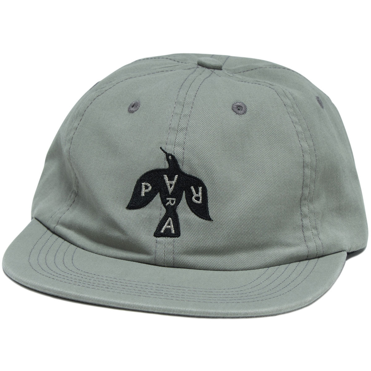 By Parra Crow Logo 6 Panel Hat - Grey image 1