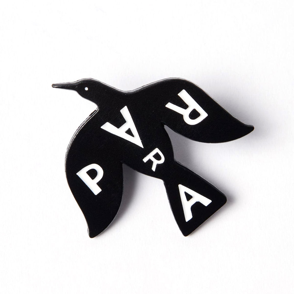 By Parra Crow Enamel Pin - Black image 1