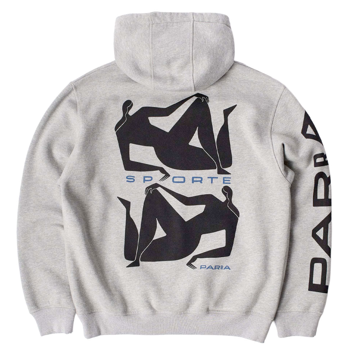 By Parra Sporte Hoodie - Heather Grey image 2