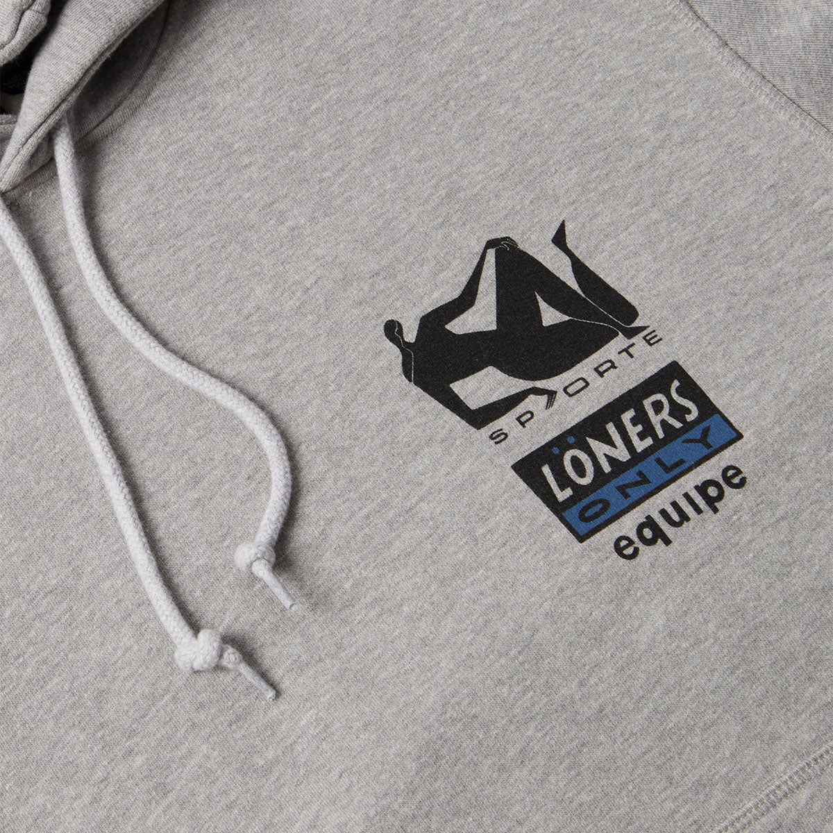 By Parra Sporte Hoodie - Heather Grey image 3
