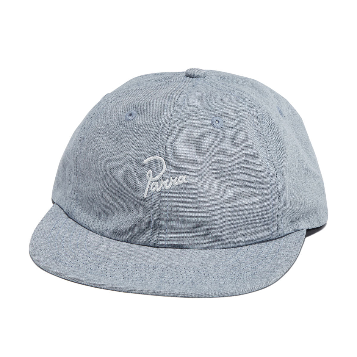 By Parra Signature 6 Panel Hat - Blue Chambrey image 1