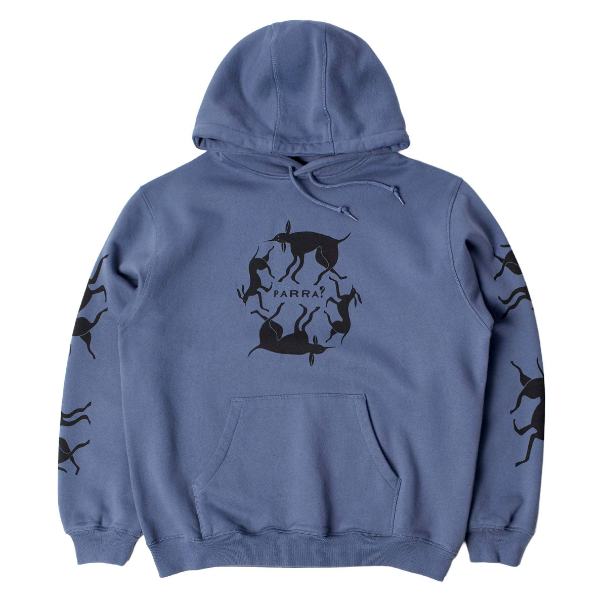By Parra Non Grand Cafe Hoodie - Blue image 1