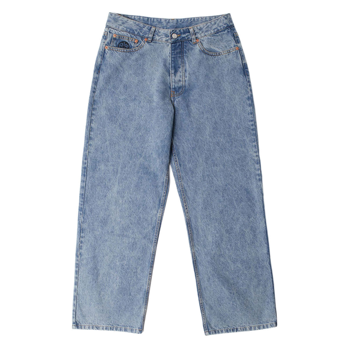 By Parra Washed Up Jeans - Washed Blue image 1