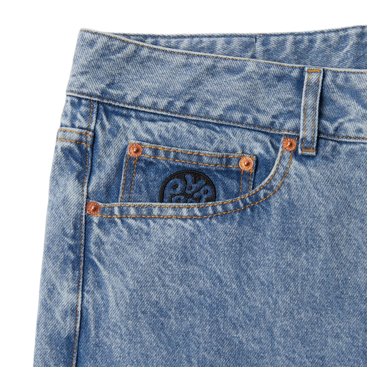 By Parra Washed Up Jeans - Washed Blue image 4