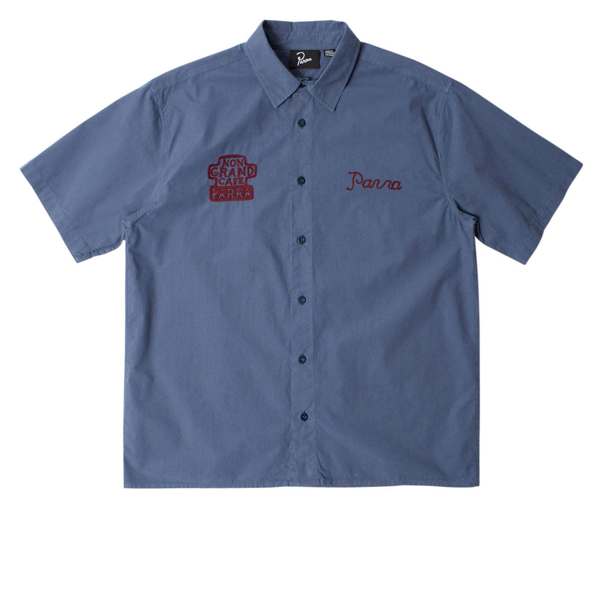 By Parra The End Books Shirt - Blue image 1