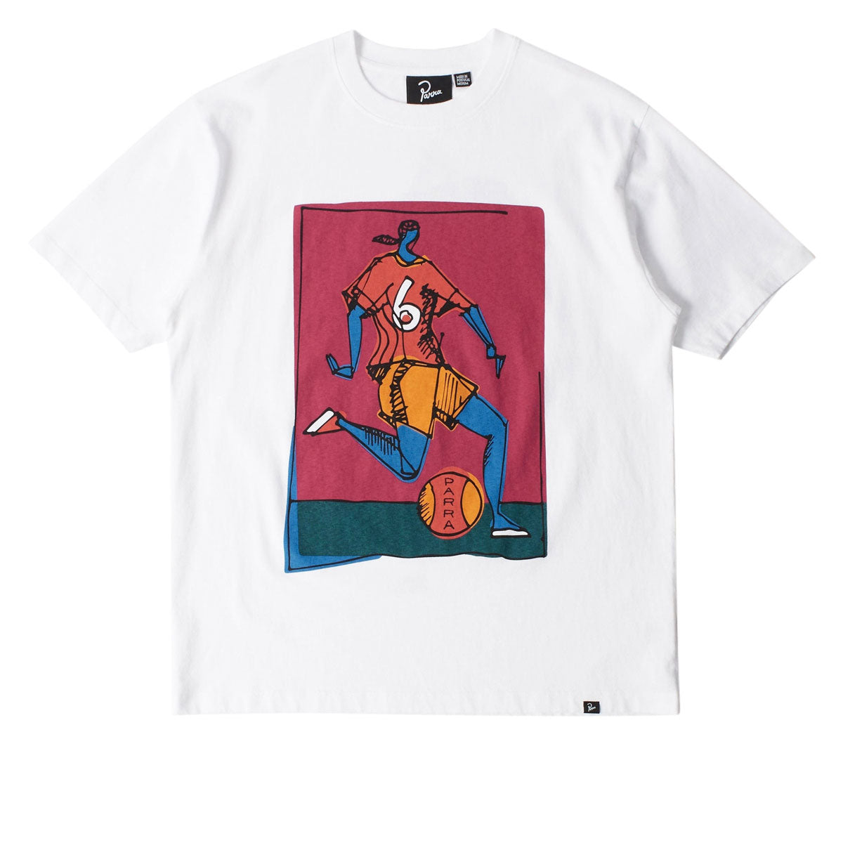 By Parra Kicked Around T-Shirt - White image 1